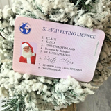 Santa Flying Licence - Plastic - AVAILABLE NOW