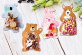 Easter Sweet Bags with Animal Cards