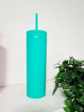 ***NEW COLOURS ADDED*** READY TO SEND Matt Pastel Coloured 16oz Skinny Tumbler - High Quality