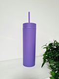 ***NEW COLOURS ADDED*** READY TO SEND Matt Pastel Coloured 16oz Skinny Tumbler - High Quality