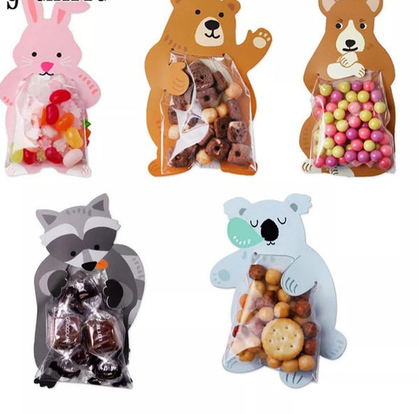 Easter Sweet Bags with Animal Cards