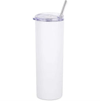 Double Wall Vacuum Sublimation Suitable 20oz Stainless Steel Skinny Tall Tumbler